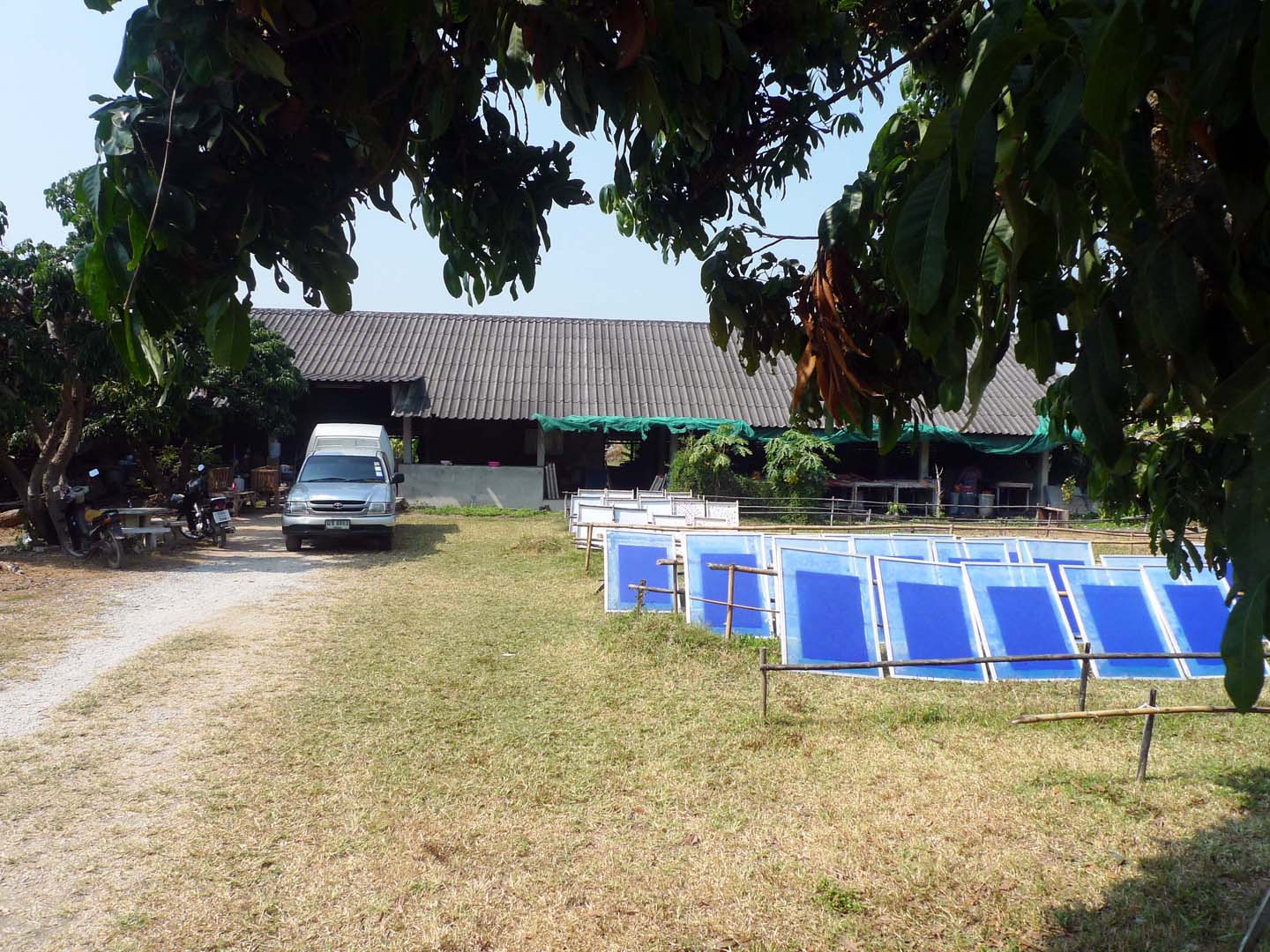 A scenic view of hetian mulberry paper workshop