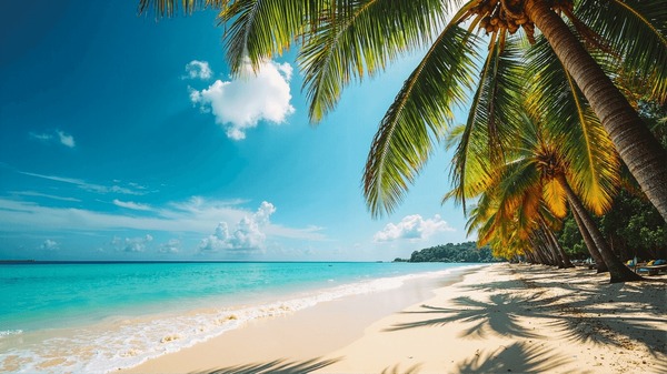 A scenic view of holiday_beach_tourism_area