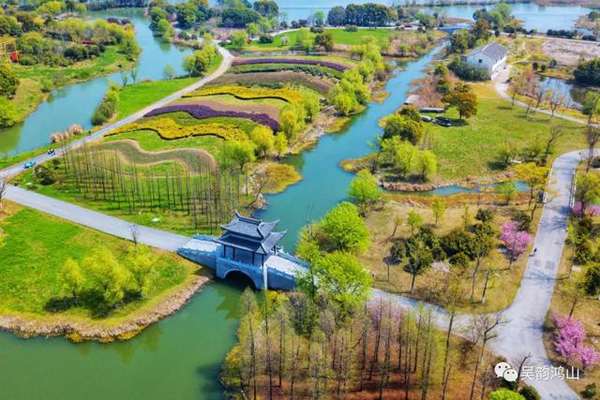 A scenic view of hongshan site