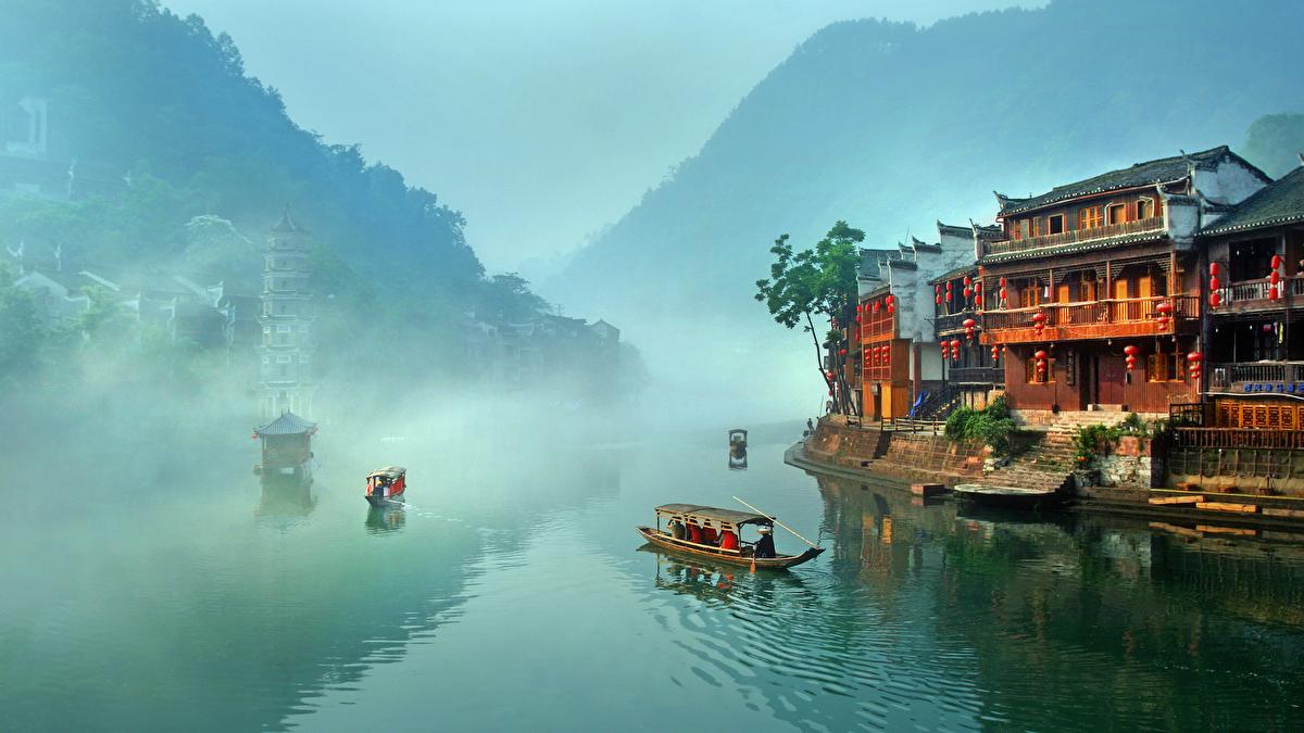 A scenic view of Hou Tu Miao
