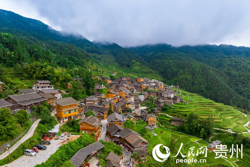 A scenic view of Hou Tu Miao