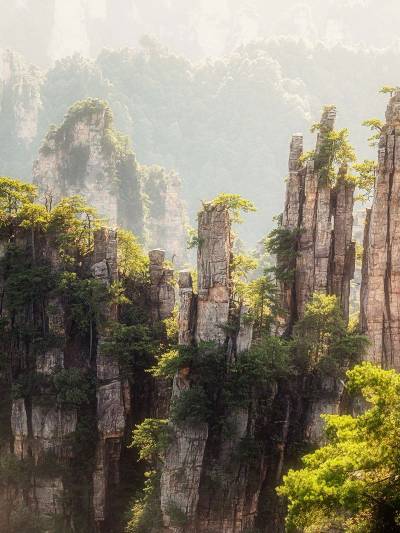 A scenic view of Huaminglou