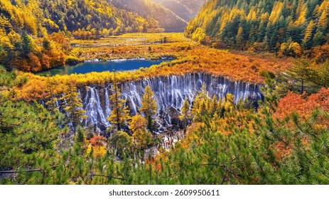 A scenic view of huangcangyu national forest park