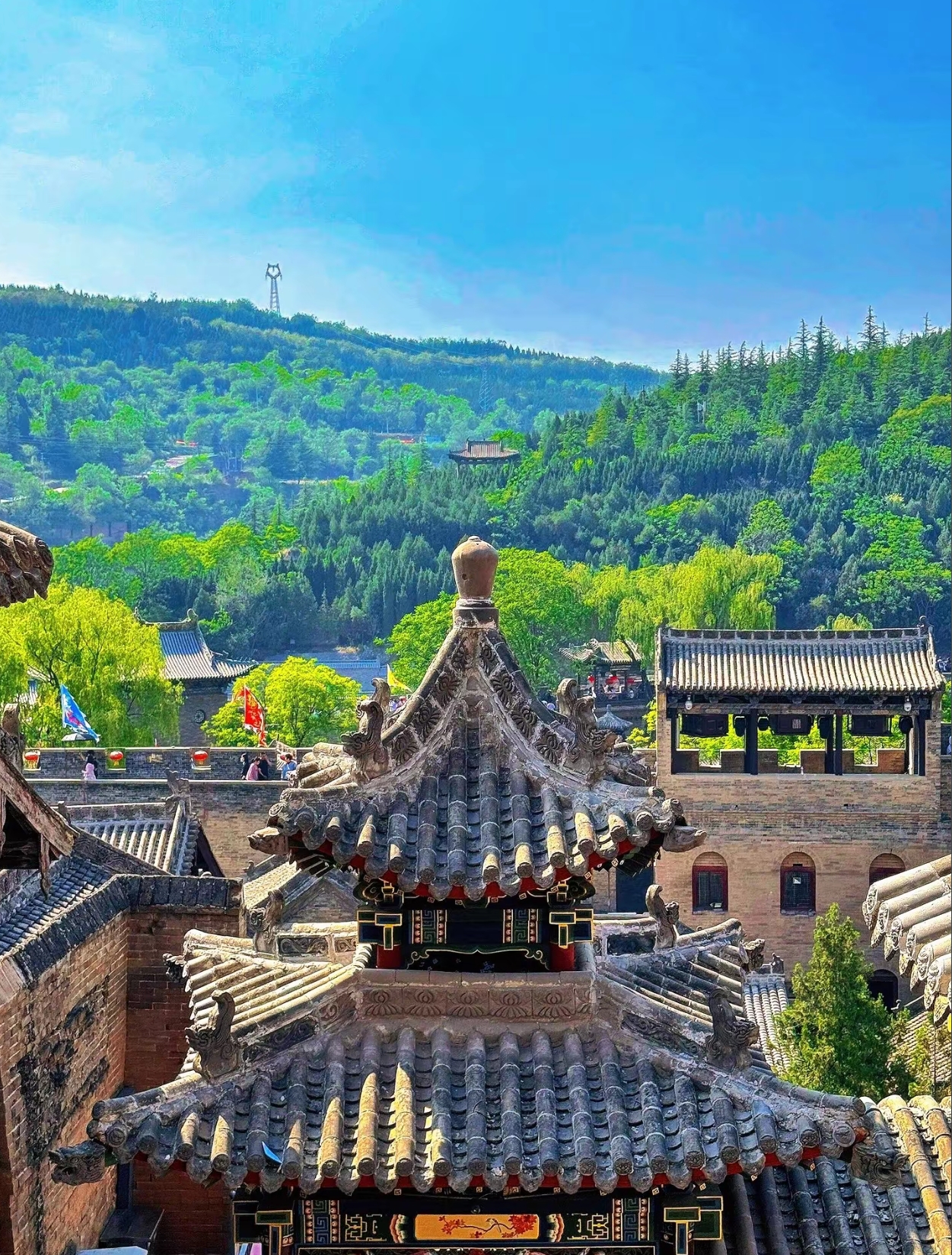 A scenic view of Huangcheng Chancellors Mansion