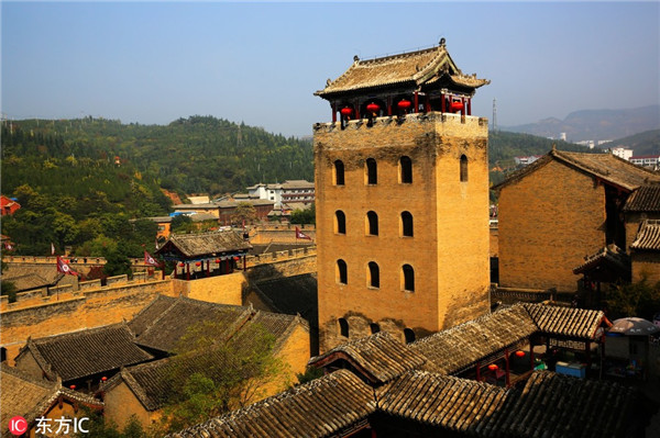 A scenic view of Huangcheng Chancellors Mansion