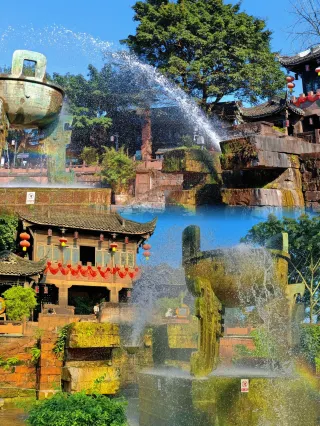 A scenic view of huanglongxi ancient town