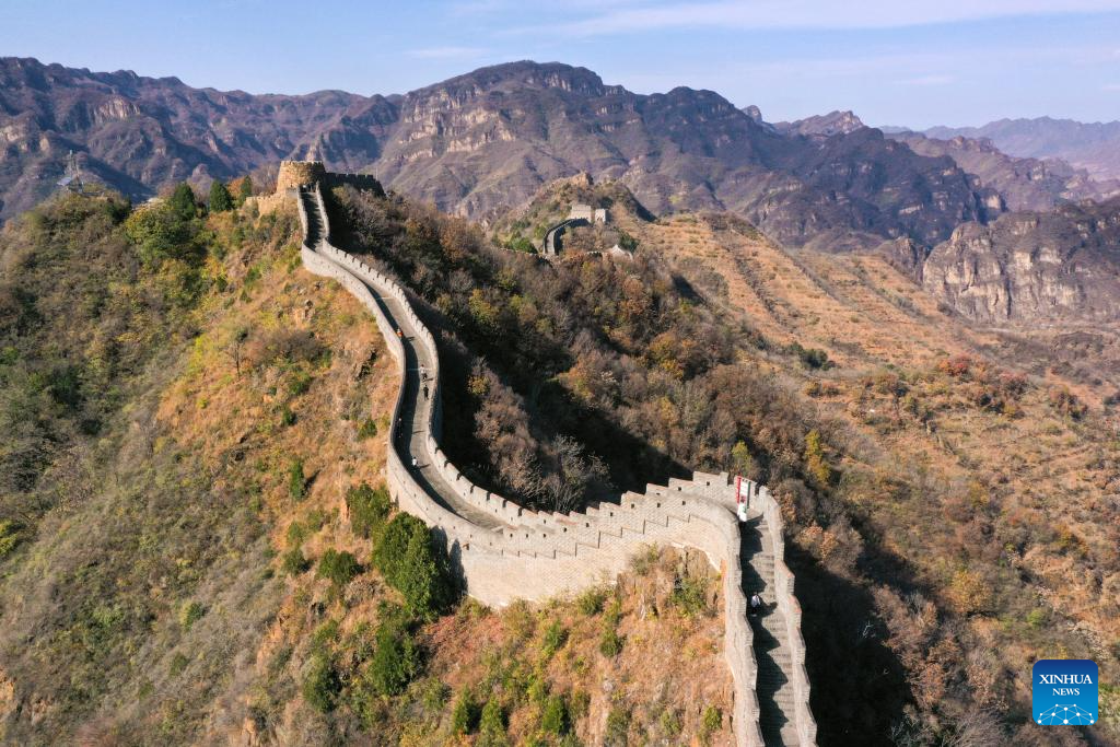 A scenic view of huangyaguan_great_wall