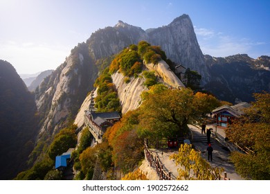 A scenic view of huashan_scenic_area