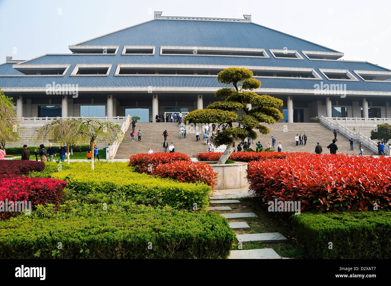A scenic view of Hubei Provincial Museum