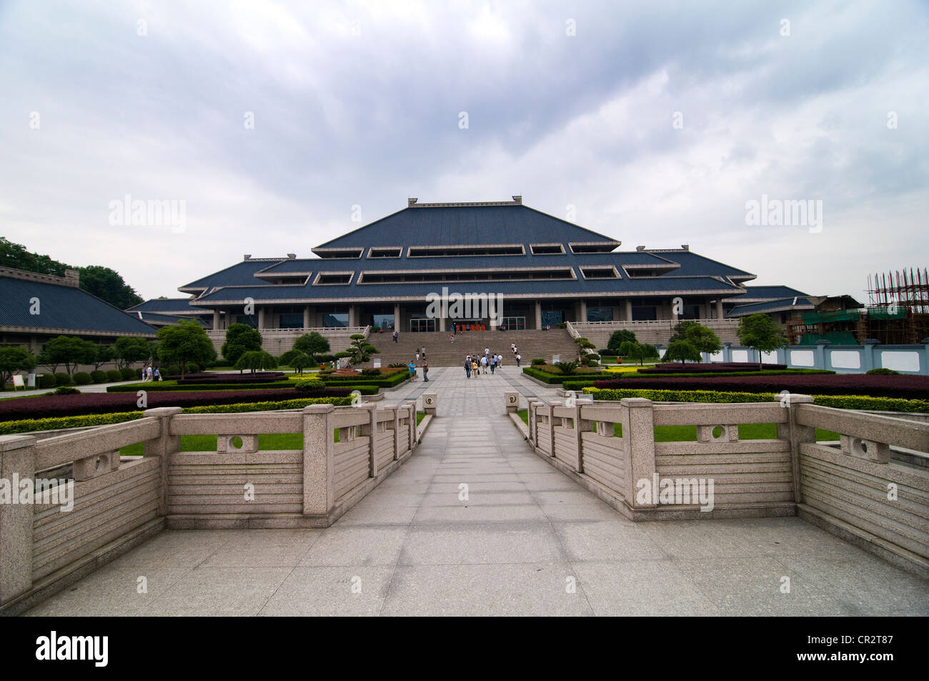A scenic view of Hubei Provincial Museum