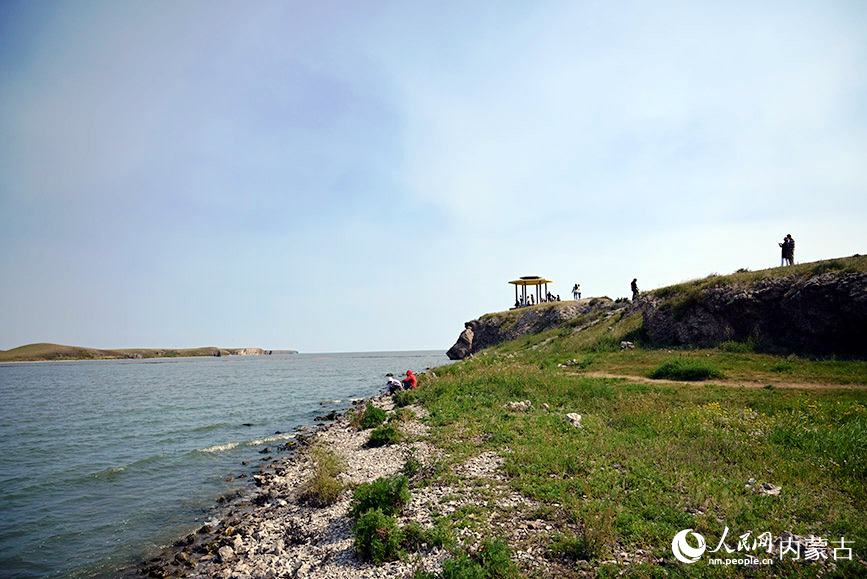 A scenic view of hulun_lake