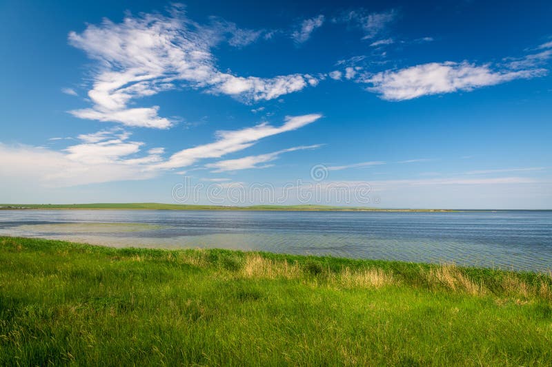 A scenic view of hulun_lake