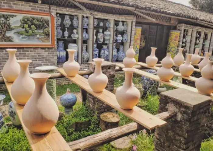 A scenic view of Hutian Kiln Site
