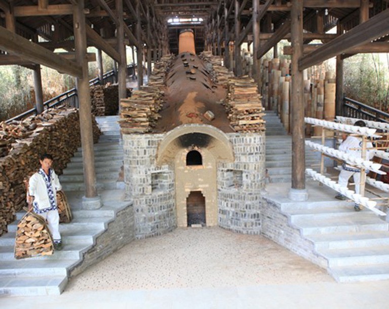 A scenic view of Hutian Kiln Site
