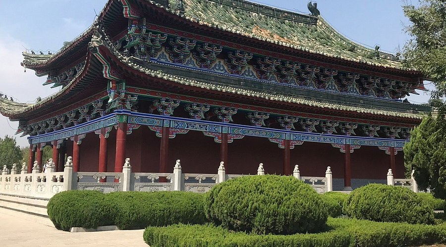 A scenic view of Iron Pagoda Park