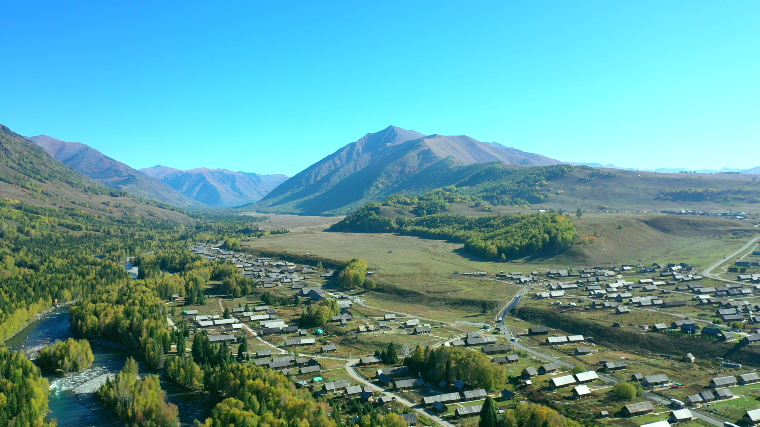A scenic view of jiangbulake scenic area