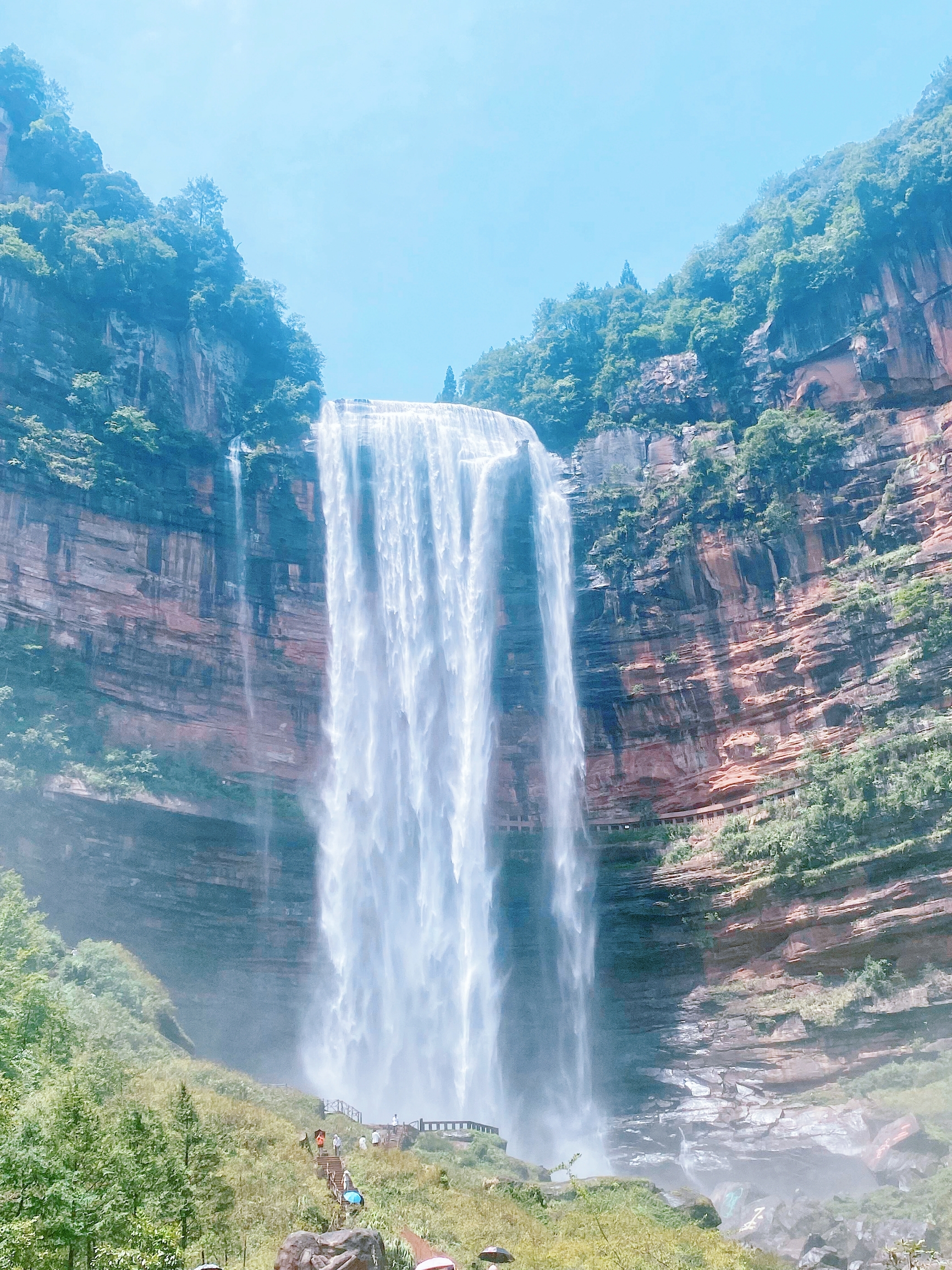 A scenic view of jiangjin_simian_mountain