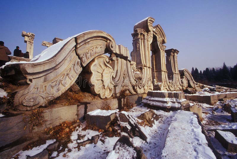 A scenic view of jiangzhai_ruins