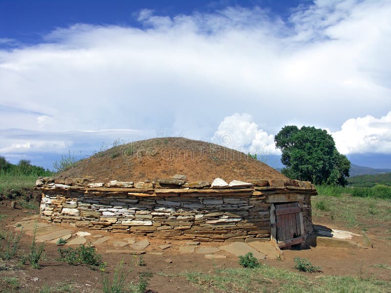 A scenic view of jiangzhai_ruins