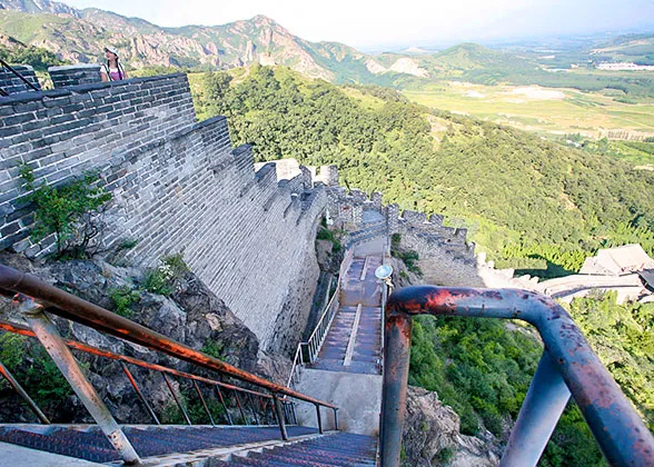 A scenic view of jiaoshan