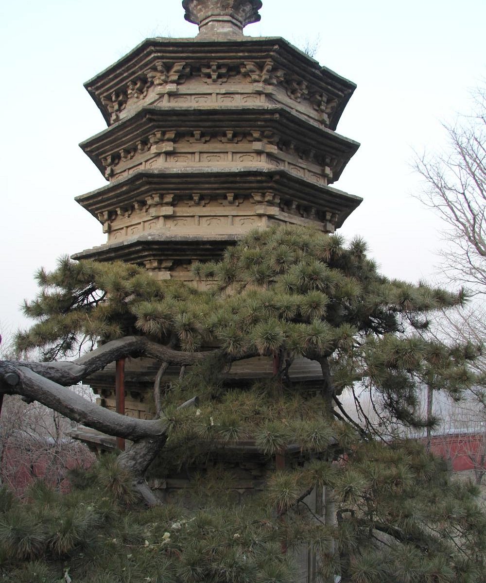 A scenic view of jietai_temple