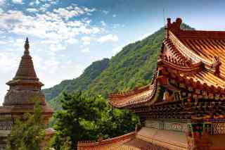 A scenic view of jietai_temple