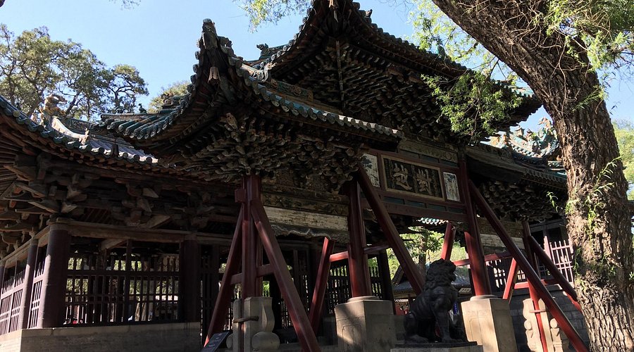 A scenic view of Jinci Temple Complex