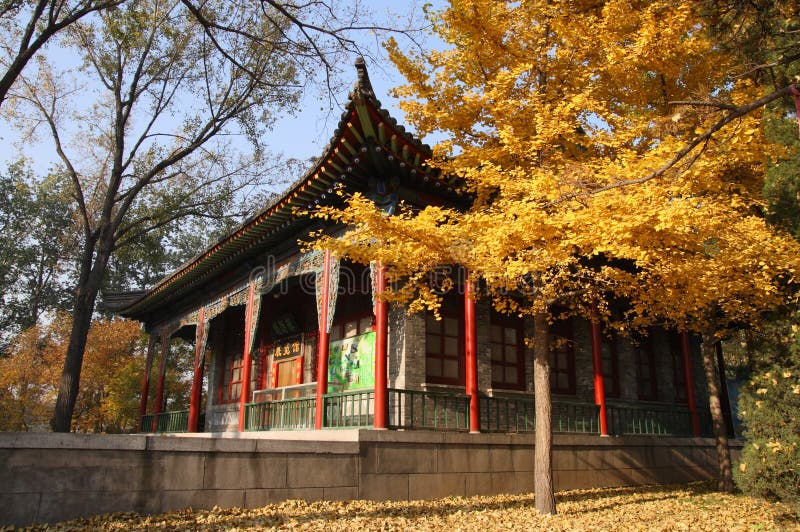 A scenic view of Jinci Temple Complex