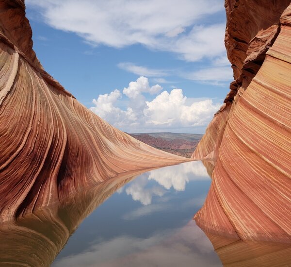 A scenic view of jingbian_county_wave_valley_scenic_area
