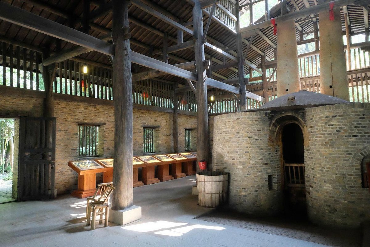 A scenic view of Jingdezhen Ancient Kiln Folk Custom Museum