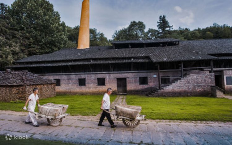 A scenic view of Jingdezhen Ancient Kiln Folk Custom Museum