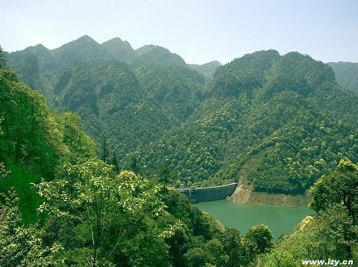 A scenic view of jinggang mountain