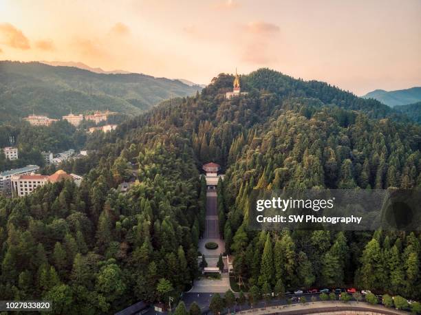 A scenic view of Jinggangshan