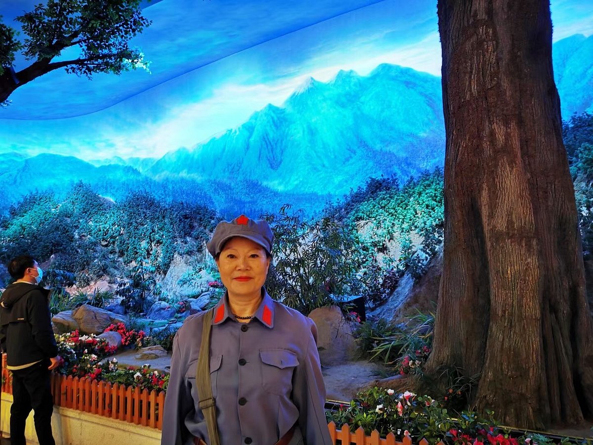 A scenic view of Jinggangshan