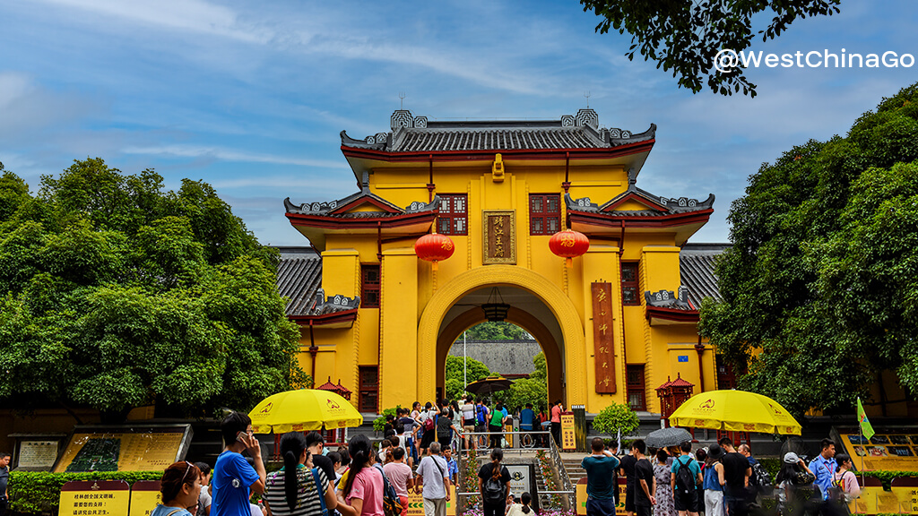 A scenic view of Jingjiang Princes City