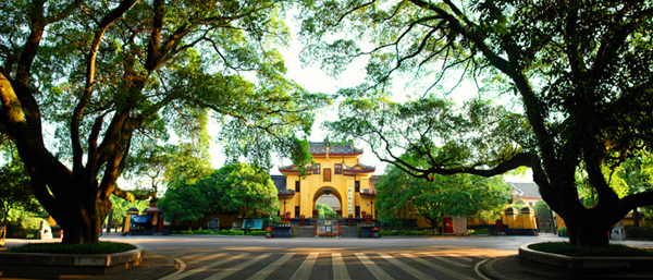 A scenic view of Jingjiang Princes City