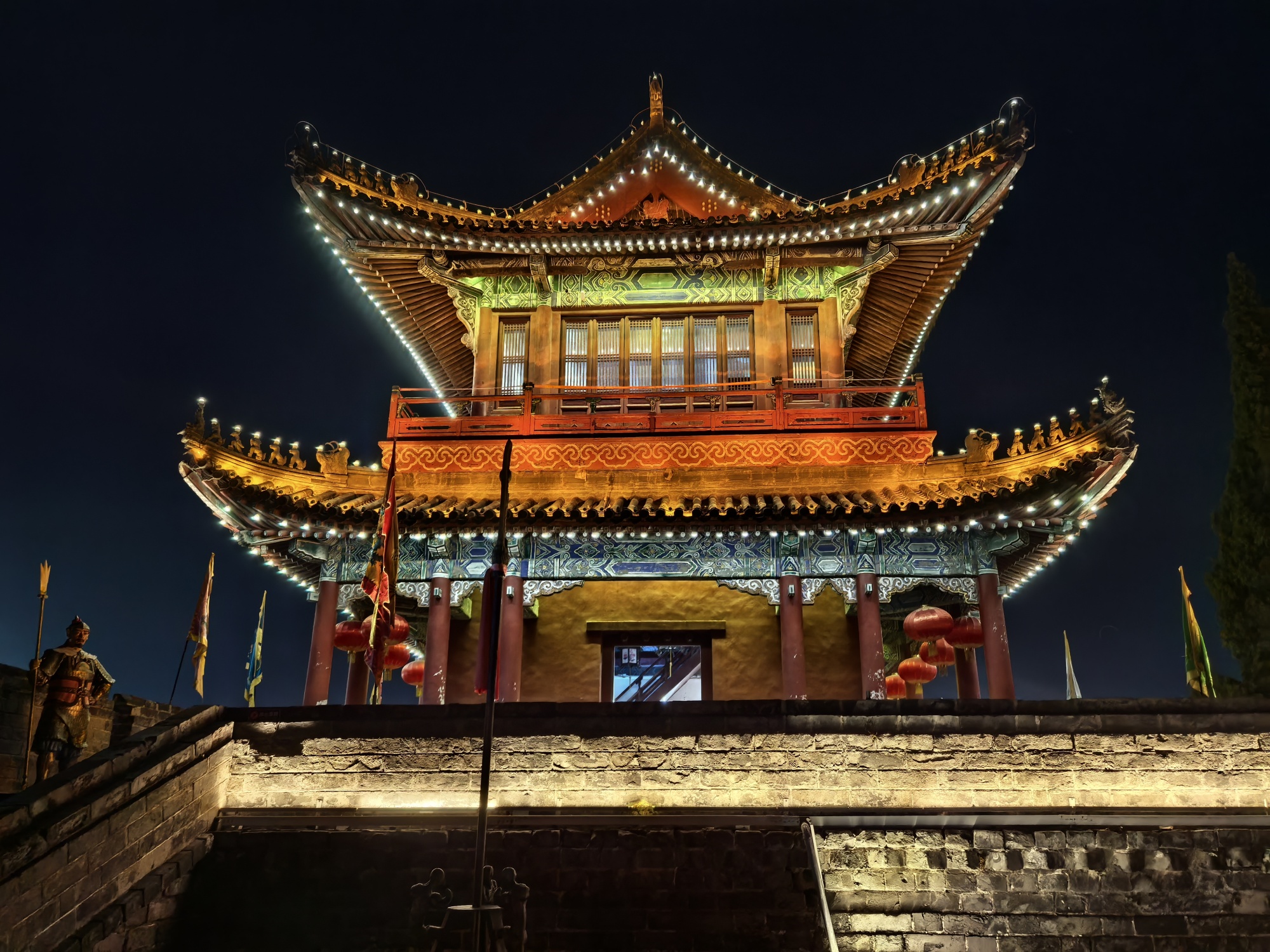 A scenic view of Jingzhou Ancient City