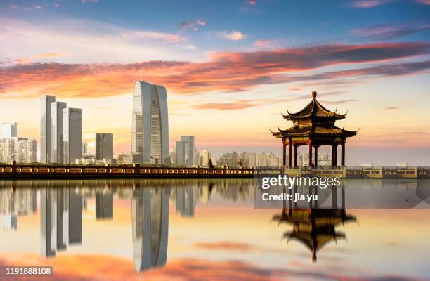 A scenic view of jinji lake