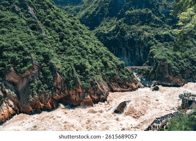 A scenic view of jinsha site