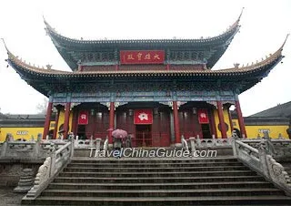 A scenic view of jinshan temple
