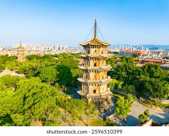 A scenic view of kaiyuan temple