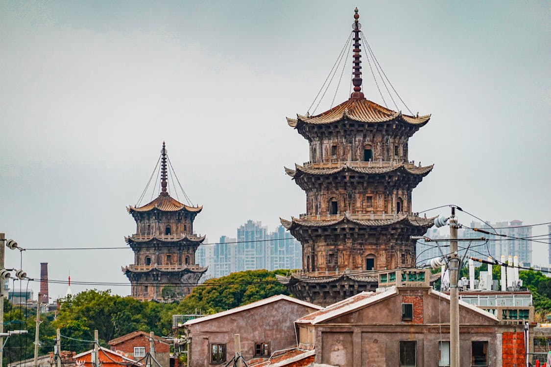 A scenic view of kaiyuan temple