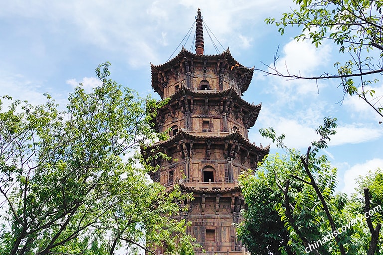 A scenic view of kaiyuan temple