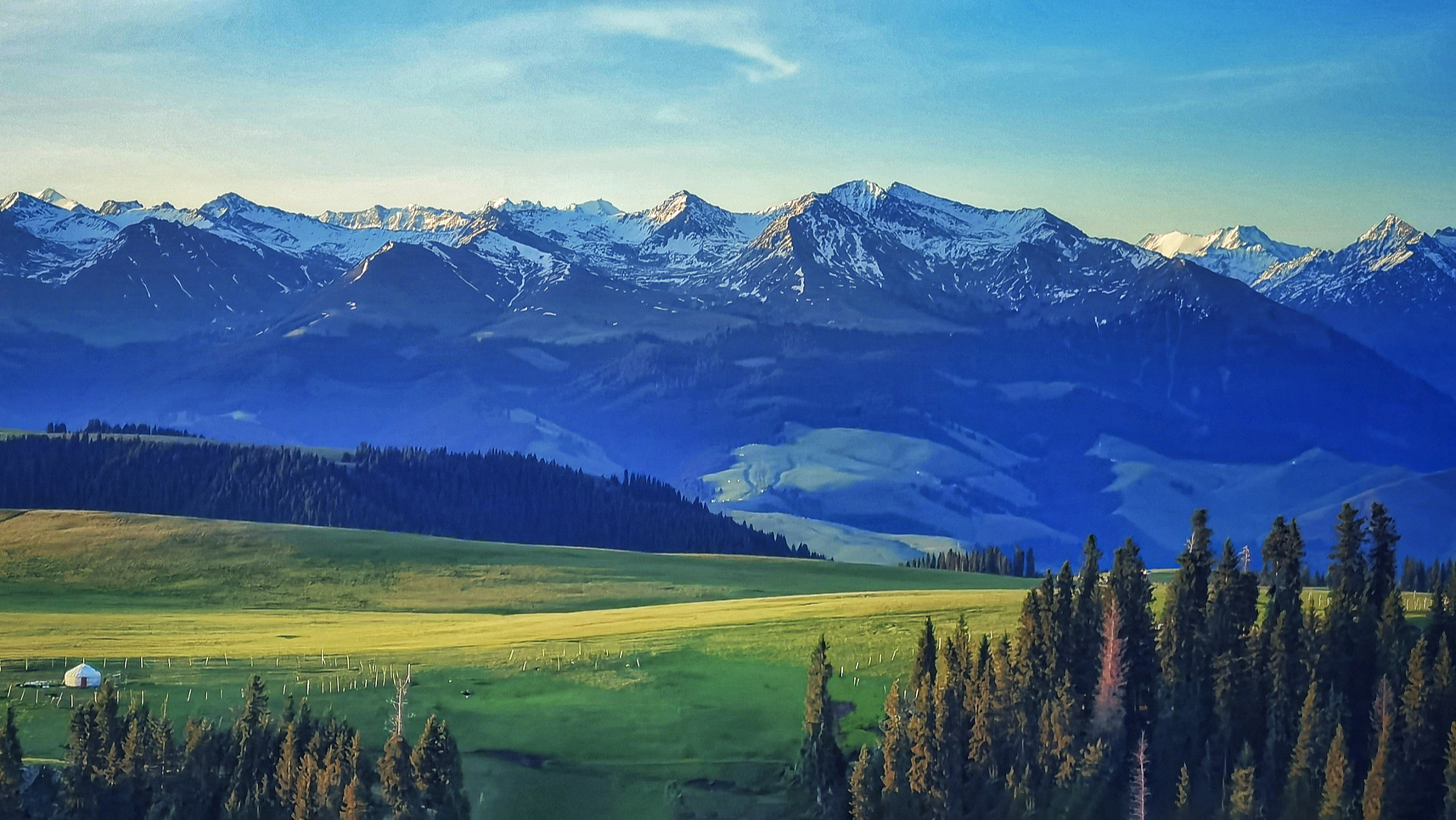 A scenic view of kalajun grassland