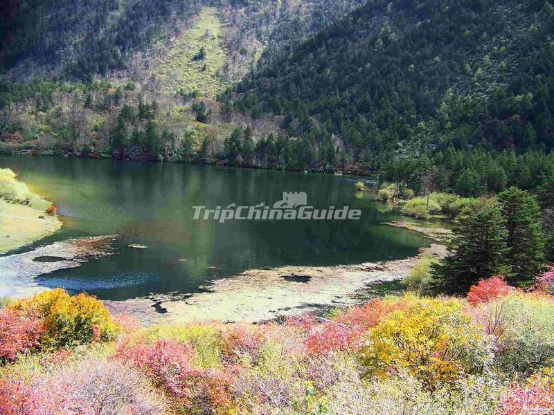 A scenic view of kangding love song scenic area