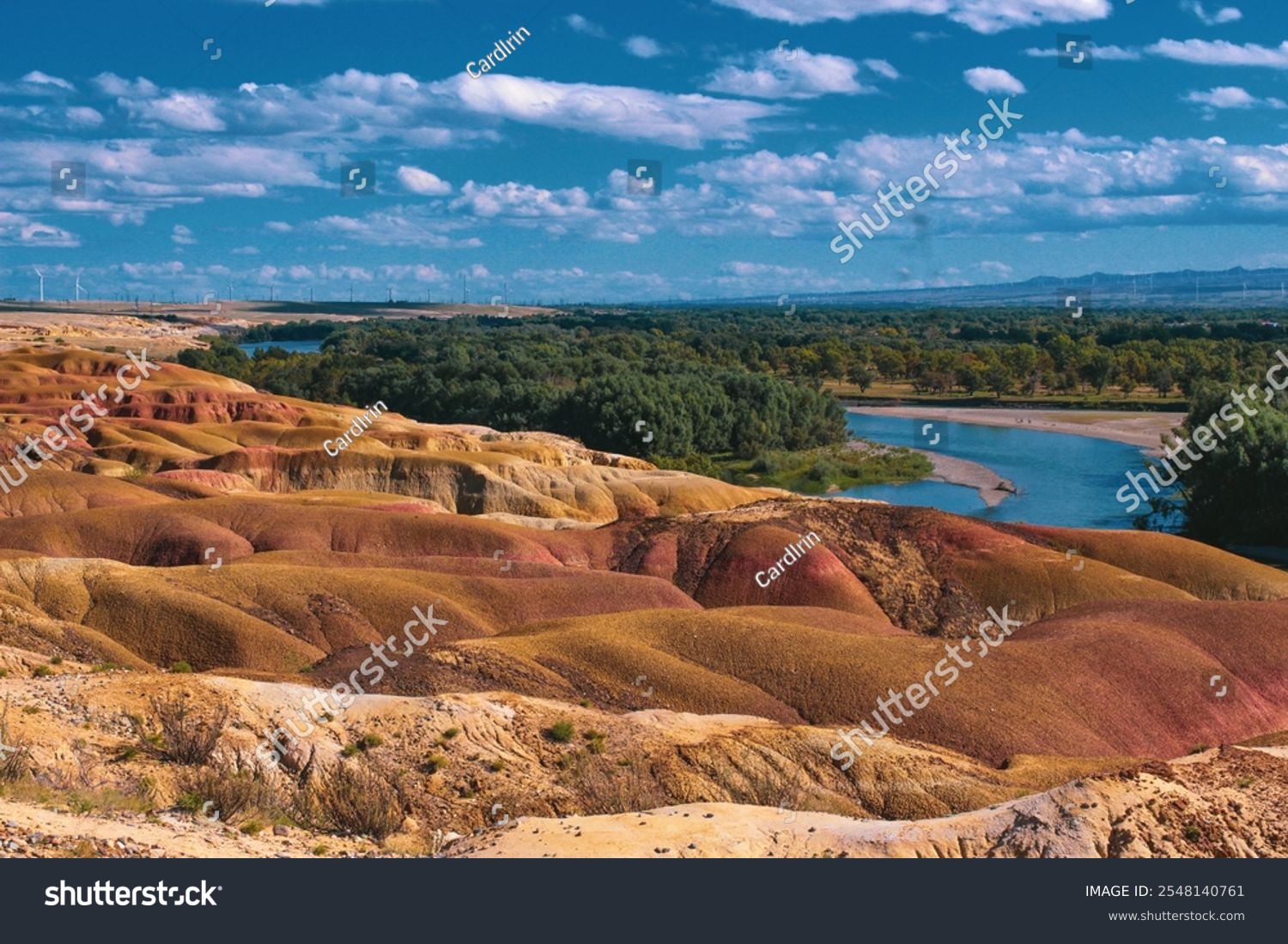 A scenic view of karamay world ghost city