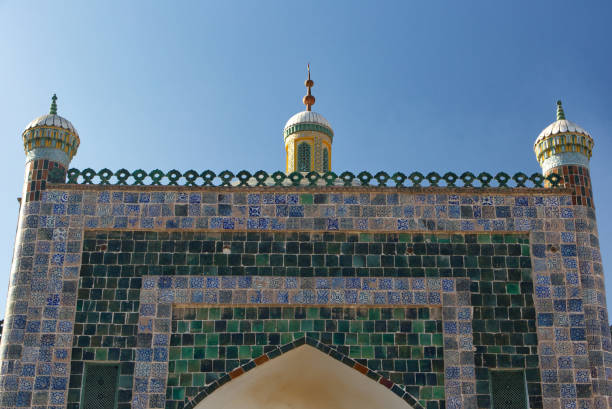 A scenic view of kashgar fragrant concubine garden