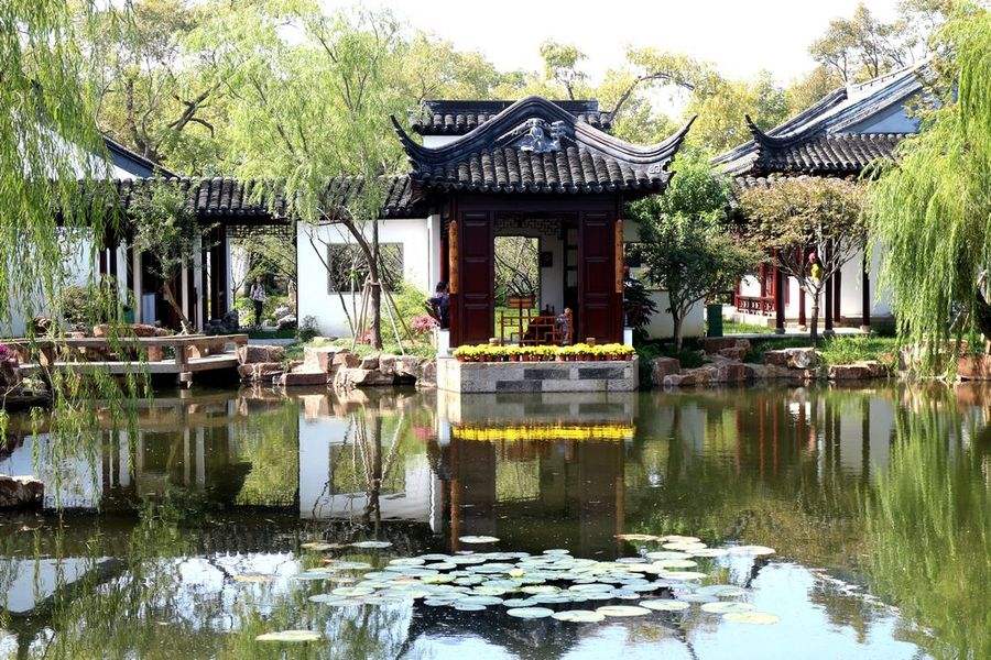 A scenic view of keyuan_garden