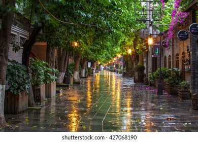 A scenic view of kuanzhai alley
