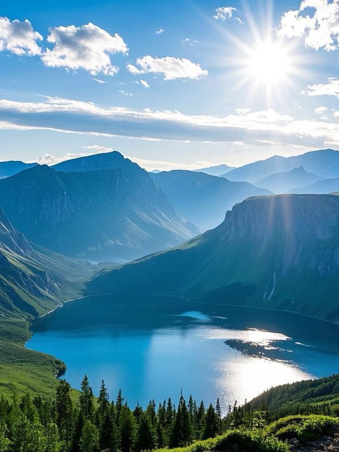 A scenic view of laolike_lake